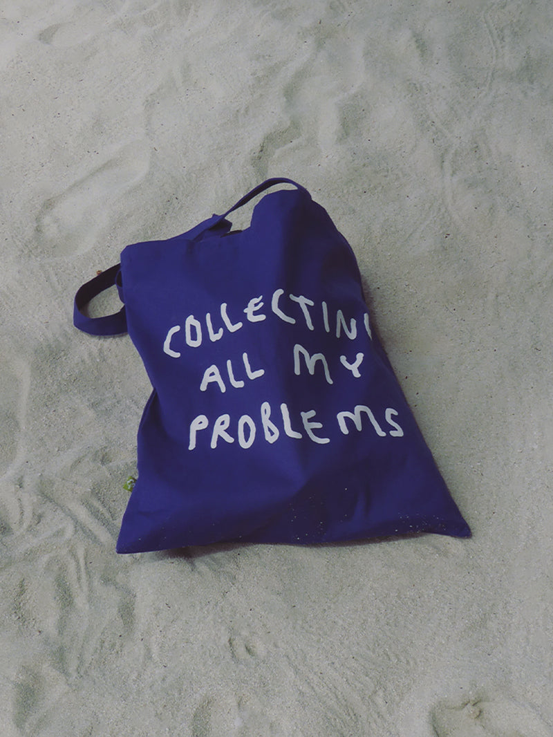 Collecting my problems - blue